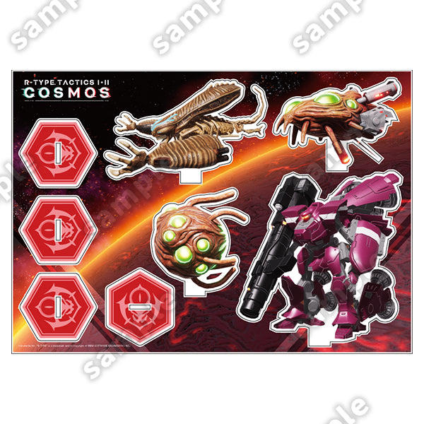アクリルスタンド ユニットコレクション Vol.2 - R-TYPE TACTICS I・II COSMOS -
